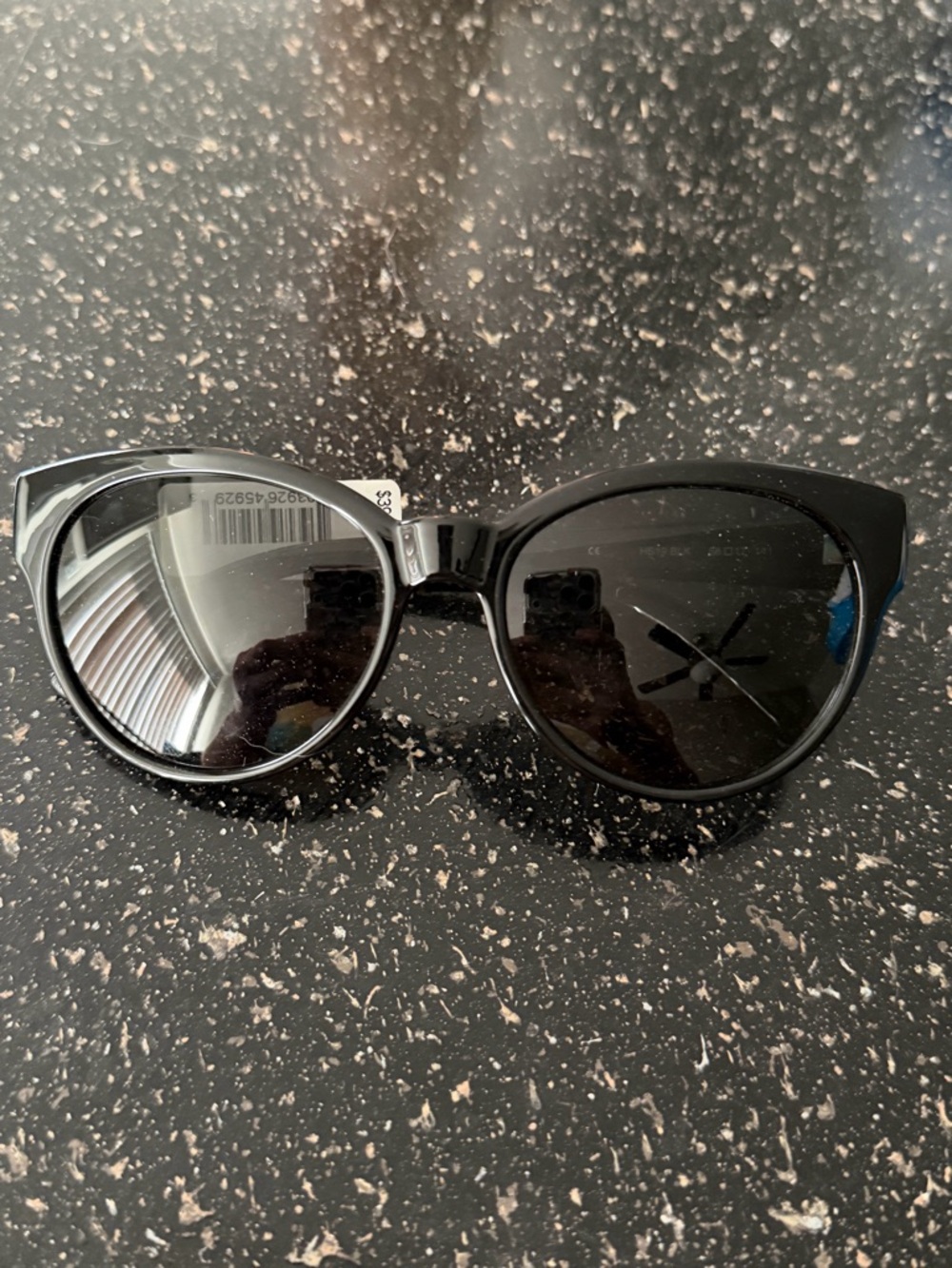 Hard Candy Black Cat-Eye Sunglasses NWT